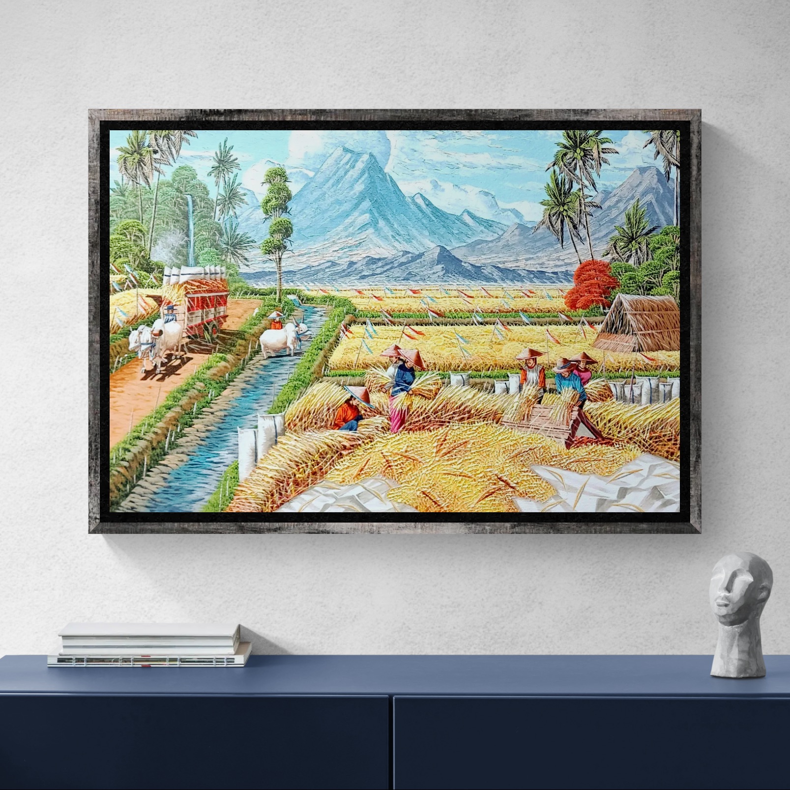 Harvest Under Painted Skies image 2